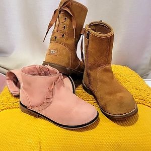 2 pairs of boots size 10
